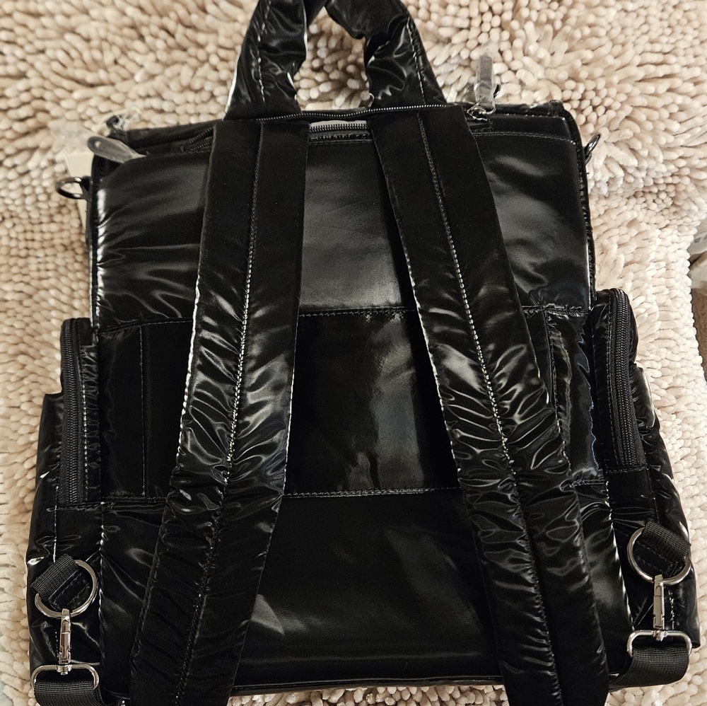 Diaper Bag/Backpack Black Staya  New With Tag Travel Bag Carry-On Bag